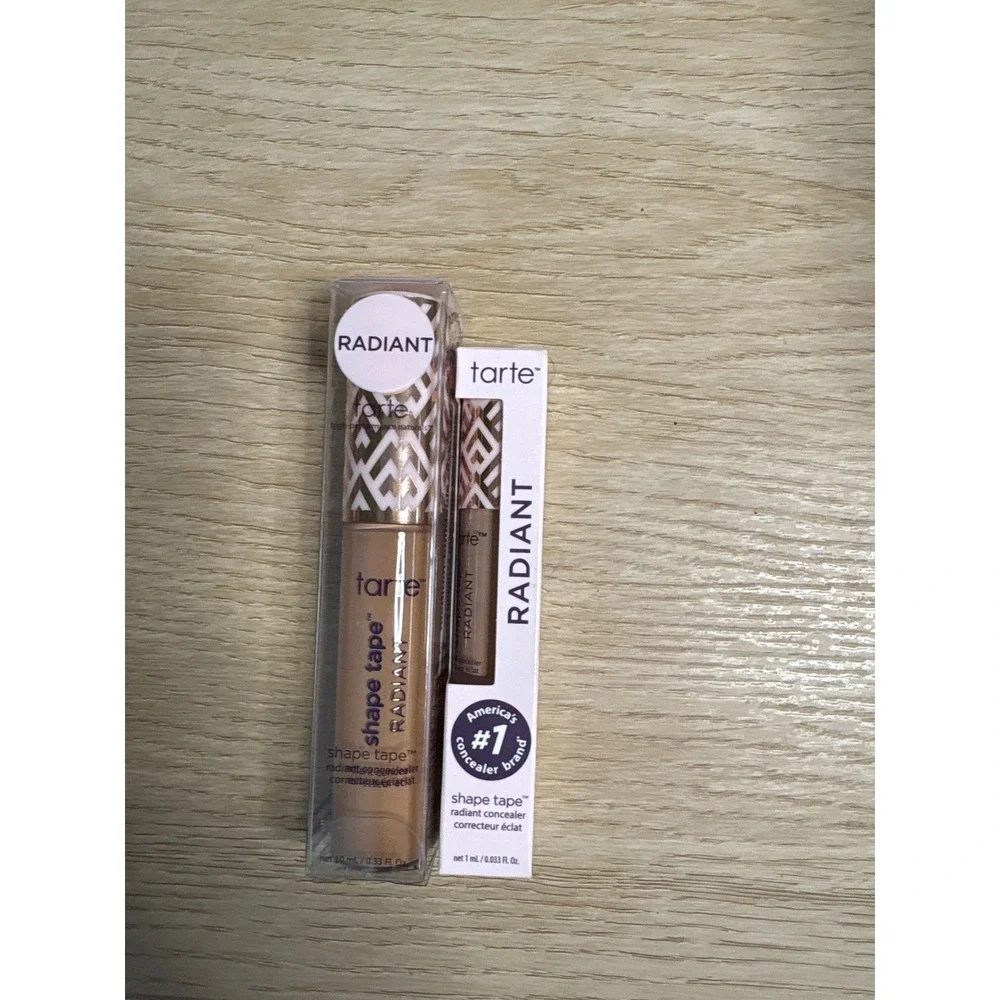Tarte‎ Shape Tape Radiant Concealer Bundle 44H Tan Full & Travel Size